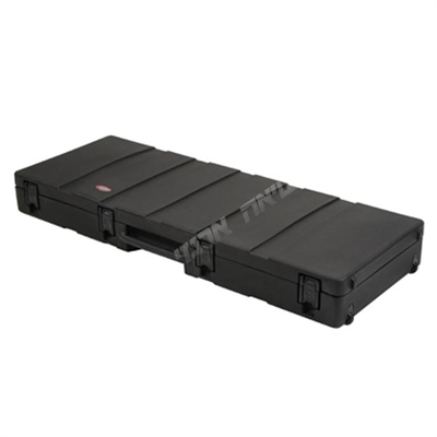      - Low Profile Roto Molded Case with Wheels
